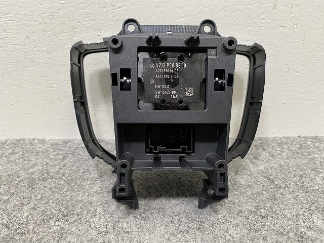 新品!Eクラス W213 2016-2019  コントロール パネル ノブ ダイヤル スイッチ A213 900 83 10 A 2139008310 ブラック ベンツ(142937)