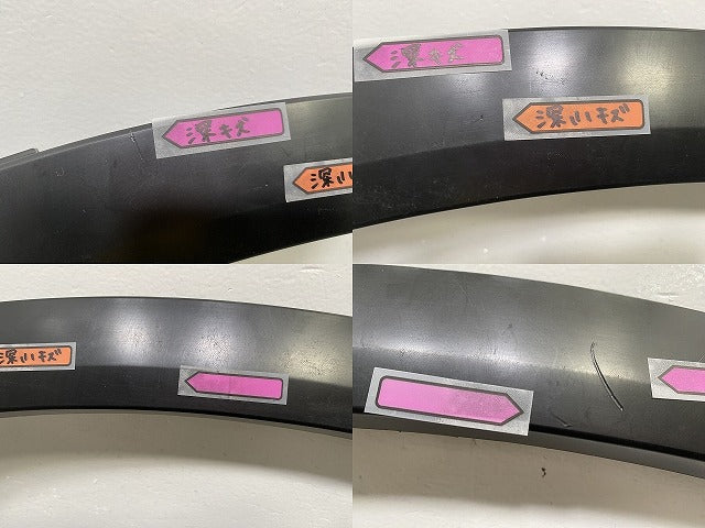 新品!XC90 左 フロント フェンダーアーチモール/オーバーフェンダー 31463346 未塗装 ボルボ(142978)