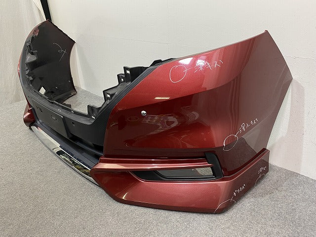 セレナ/ハイウェイスター C27/GFC27/GFNC27 純正 前期 フロント バンパー 62022 5TF0H マルーンレッド NBB 日産(142981)
