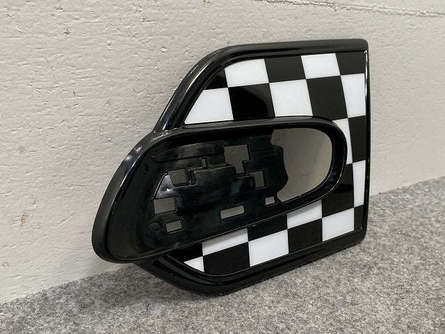 新品!ミニ F55/F56/F57 純正 左 スカットル トリム チェッカーフラッグ 51 142357 009 51142347948 ホワイト ソリッド MINI(142984)