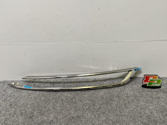 新品!CITROEN/グランド C4 ピカソ 純正 左 フロント クロームバンパーモールディング 202680 1617536780 メッキ シトロエン(142989)