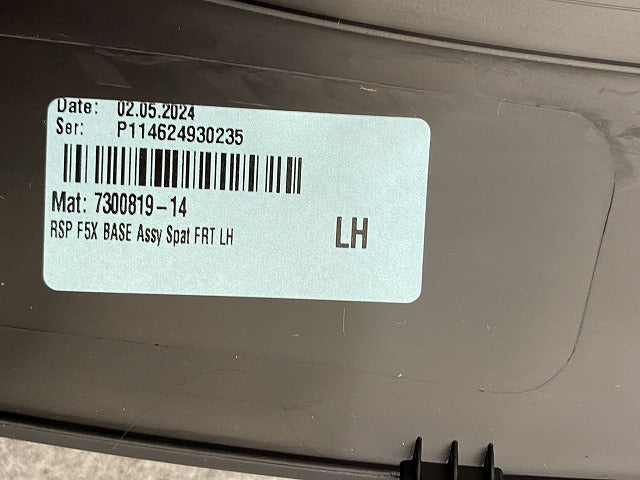 新品!MINI/ミニ F55/F56/F57 純正 左 リア フェンダーアーチモール/オーバーフェンダー 5177 7 300 819 51777300819 素地 MINI(142995)