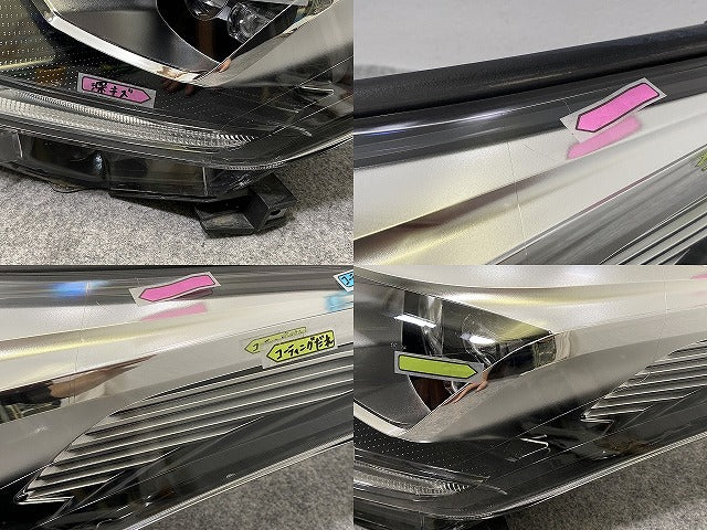 C-HR/CHR ZYX10/NGX10/NGX50 純正 中期 左 ヘッドライト/ランプ LED 刻印7 KOITO 10-111 トヨタ(143054)