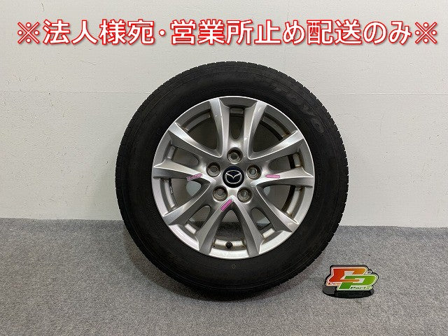 アクセラ BM/BM5FP/BM5AP 純正 タイヤホイールセット ラジアル 1本のみ 16x6.5/ET50/5穴 5H/PCD114.3/ハブ径66mm 9965E76560(143091)