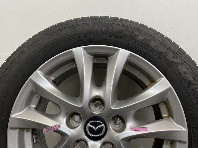 アクセラ BM/BM5FP/BM5AP 純正 タイヤホイールセット ラジアル 1本のみ 16x6.5/ET50/5穴 5H/PCD114.3/ハブ径66mm 9965E76560(143091)