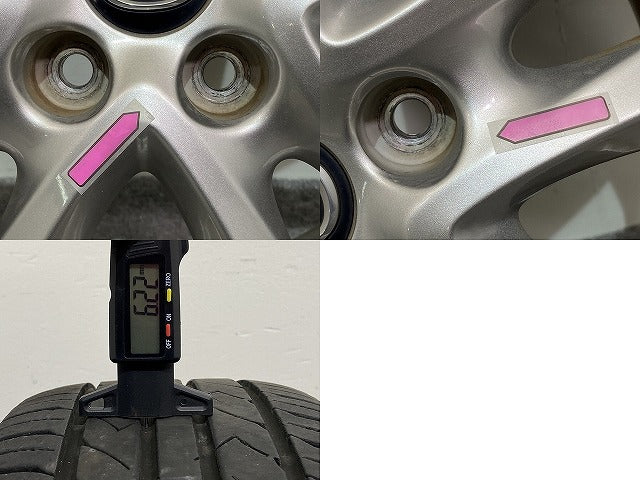 アクセラ BM/BM5FP/BM5AP 純正 タイヤホイールセット ラジアル 1本のみ 16x6.5/ET50/5穴 5H/PCD114.3/ハブ径66mm 9965E76560(143091)