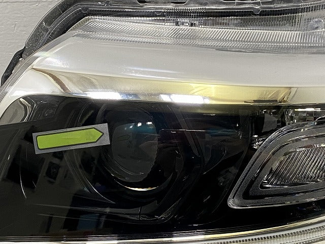 スペーシア カスタム/フレアワゴンカスタムスタイル MK53S/MM53S 純正 左 ヘッドライト/ランプ LED レベ ICHIKOH 1960/35018-79R51(143094)