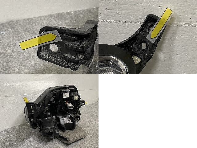 スペーシア カスタム/フレアワゴンカスタムスタイル MK53S/MM53S 純正 左 ヘッドライト/ランプ LED レベ ICHIKOH 1960/35018-79R51(143094)