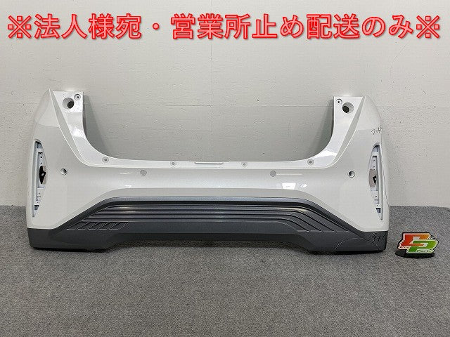 サクラ/SAKURA B6AW 純正 リア バンパー 85022 7PA-0 ホワイトパール QBB 日産(143117)