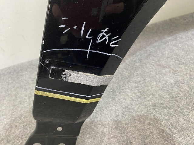 ハリアー 80系/MXUA80/MXUA85 ハイブリッド/AXUH80/AXUH85 PHEV/AXUP85 純正 右 フロント フェンダー プレシャスブラックパール (143162)