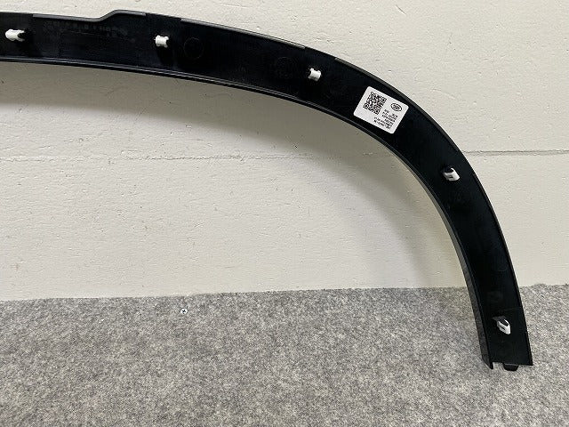 新品!ディフェンダー L663 純正 左 フロント フェンダーアーチモール/オーバーフェンダー L8B2-16A075-BX ブラック ソリッド (143164)