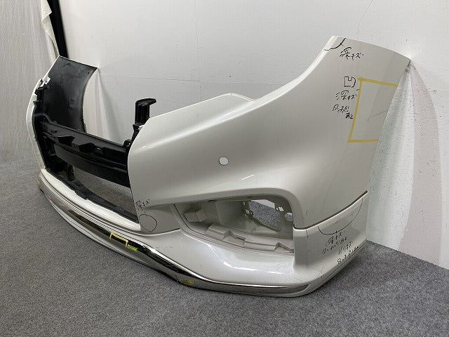 エルグランド ハイウェイスター E52/PE52/PNE52/TE52/TNE52 純正 後期 フロント バンパー 62022 3GP0H ピュアホワイトパール QAC(143247)