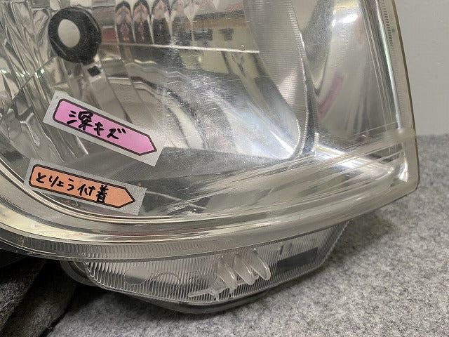 ワゴンR/フレア MH34S/MH44S/MJ34S/MJ44S 純正 後期 右 ヘッドライト/ランプ ハロゲン レベライザー 刻印W KOITO 100-59316 スズキ(143270)