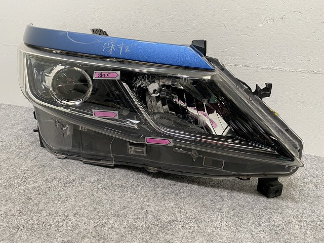 セレナ ハイウェイスター/S/X/G/XV/C27/純正 前期 右 ヘッドライト/ランプ LED レベライザー 刻印Z 100-23721 26025-5TF5A RAW(143332)