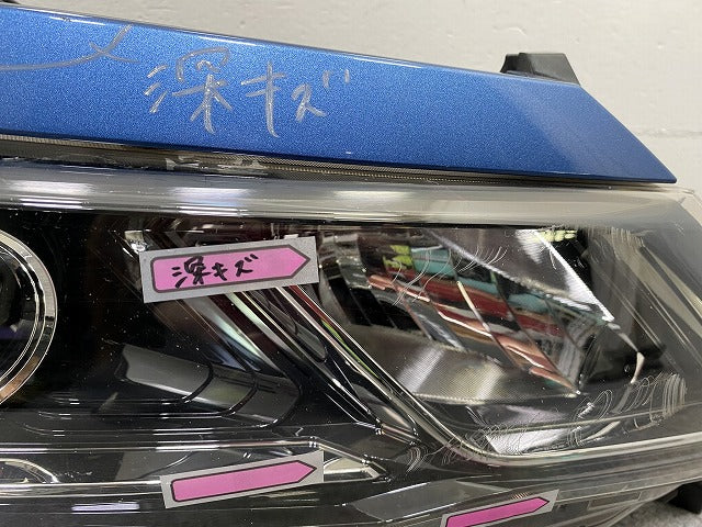 セレナ ハイウェイスター/S/X/G/XV/C27/純正 前期 右 ヘッドライト/ランプ LED レベライザー 刻印Z 100-23721 26025-5TF5A RAW(143332)