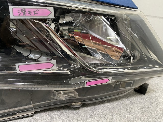 セレナ ハイウェイスター/S/X/G/XV/C27/純正 前期 右 ヘッドライト/ランプ LED レベライザー 刻印Z 100-23721 26025-5TF5A RAW(143332)