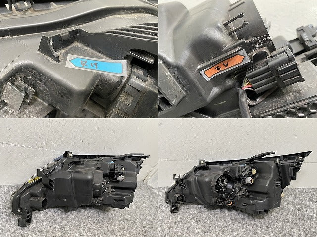 セレナ ハイウェイスター/S/X/G/XV/C27/純正 前期 右 ヘッドライト/ランプ LED レベライザー 刻印Z 100-23721 26025-5TF5A RAW(143332)