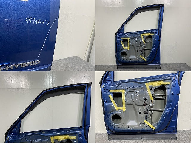 セレナ/ハイウェイスター C27/GFC27/GFNC27 e-POWER/HFC27 純正 右 フロント ドア バイザーサイドパネル付 アズライトブルー RBR(143366)