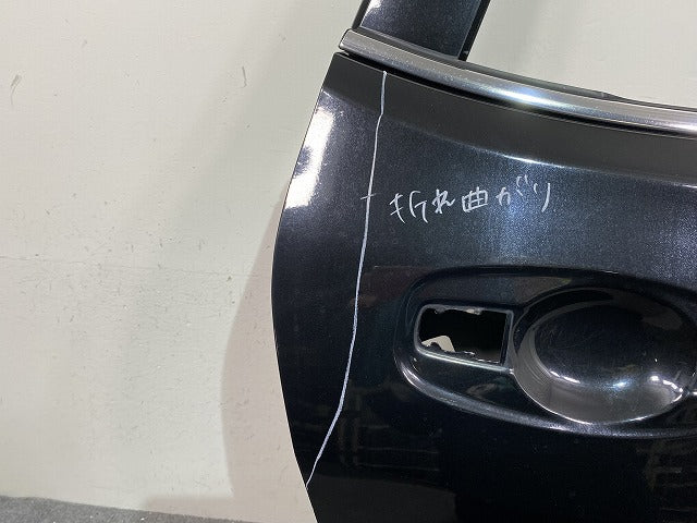エクストレイル/X-TRAIL T32/NT32/HT32/HNT32 純正 右 リア ドア バイザー付 ダイヤモンドブラック G41 日産(143367)