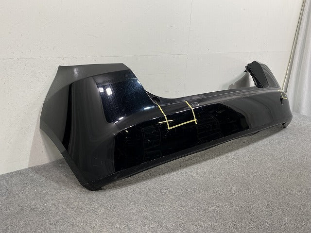 フィット GE6/GE7/GE8/GE9 ハイブリッド/GP1/GP4 純正 前期 リア バンパー 71501-TF0-0000 クリスタルブラックパール NH731P(143375)