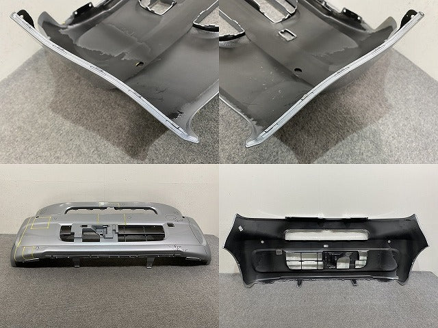 タント/シフォン LA650S/LA660S LA650F/LA660F 純正 フロント バンパー 52119-B2F70/52119-B2F80 ブライトシルバーメタリック S28(143411)