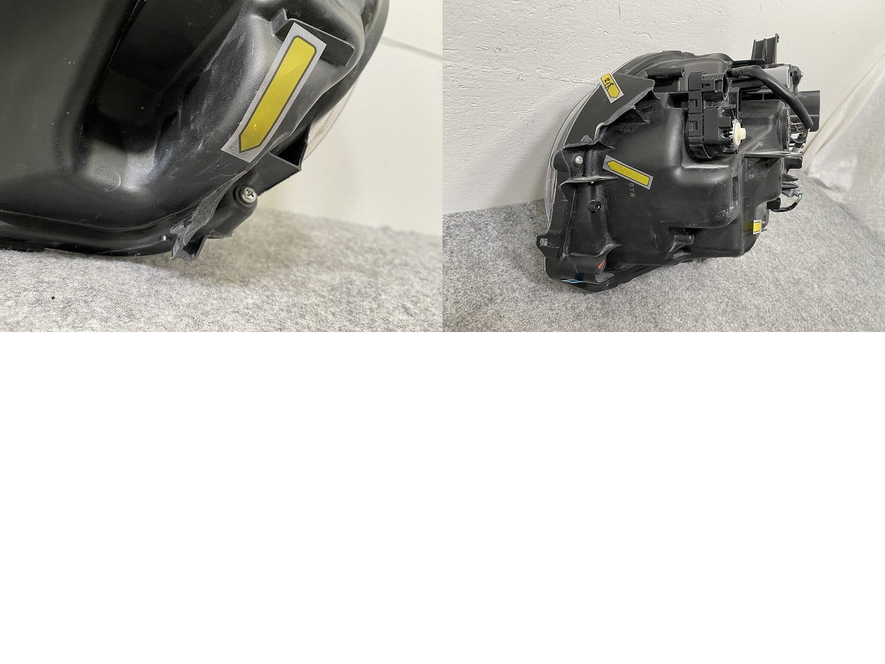 ミラ トコット/TOCOT LA550S/LA560S 純正 右 ヘッドライト/ランプ LED レベライザー KOITO 100-6906R ダイハツ(143417)