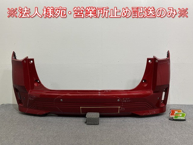 ノート/NOTE E13/SNE13 純正 後期 リア バンパー 85022 6XV0H ガーネットレッド NBF 日産(143442)