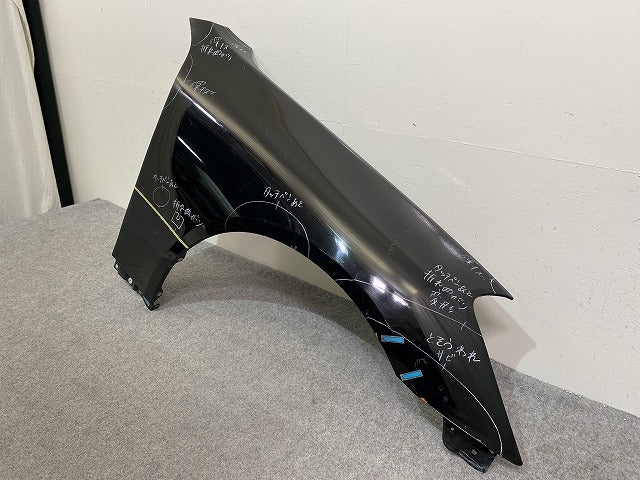 スカイライン/SKYLINE V35/NV35/HV35 純正 右 フロント フェンダー スーパーブラック KH3 日産(143467)