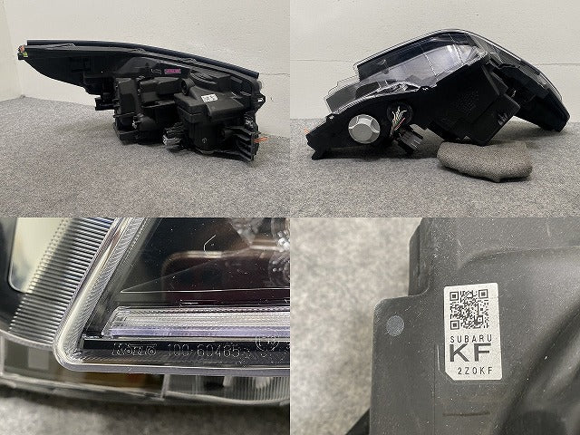 フォレスター SK5/SKE 純正 後期 左 ヘッドライト/ランプ LED 刻印KF KOITO 100-60465 スバル(143488)