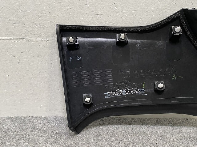 リーフ/LEAF ZE1 純正 右 リア フェンダークォーター カバー 78876 5SK0A ブラック ソリッド 日産(143502)