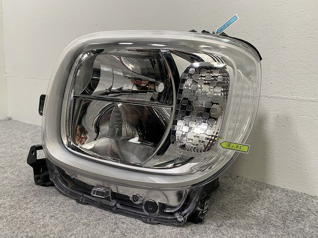 スペーシア/フレアワゴン MK53S/MM53S 純正 左 ヘッドライト/ランプ LED レベライザー 刻印DL ICHIKOH 1959/35300-79R10 スズキ(143506)
