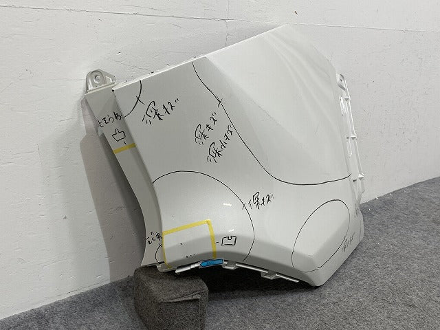 RAV4 ラブ4 MXAA52/MXAA54/AXAH52/AXAH54 純正 右 リア コーナーパネル/コーナーカバー バンパー 52161-42430 ホワイトパール(143520)