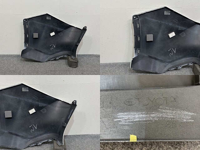 RAV4 ラブ4 MXAA52/MXAA54/AXAH52/AXAH54 純正 右 リア コーナーパネル/コーナーカバー バンパー 52161-42430 ホワイトパール(143520)