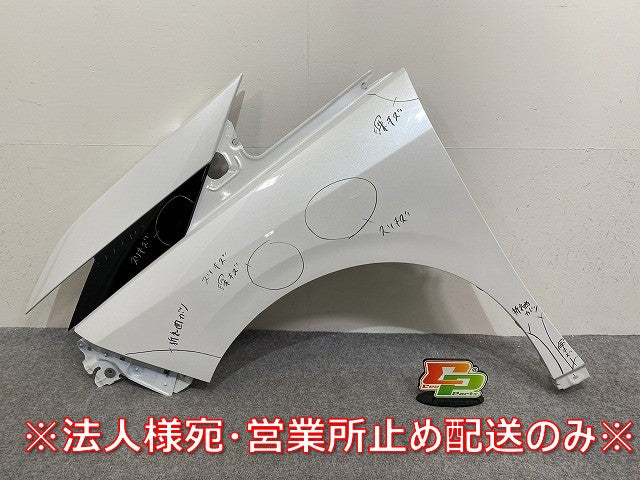 セレナ C28/NC28/FC28/FNC28 e-POWER/GC28/GFC28 純正 左 フロント フェンダー プリズムホワイト QBE 日産(143522)