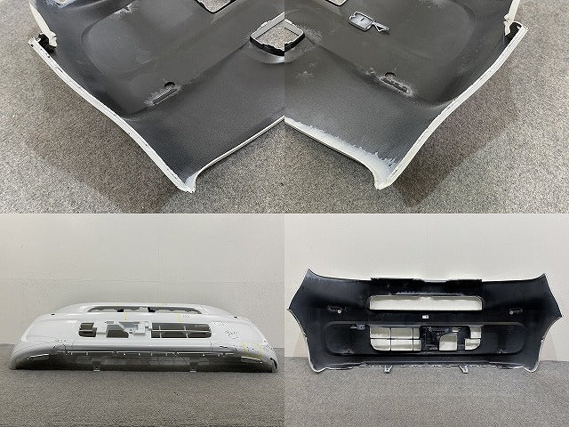 タント LA650S/LA660S 純正 フロント バンパー 52119-B2F70/52119-B2F80 シャイニングホワイトパール W25 ダイハツ(143525)