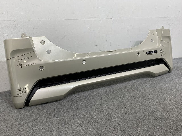 ルークス ハイウェイスター B44A/B45A/B47A/B48A 純正 リア バンパー 85022 7NA-0 フローズンバニラパール HAK 日産(143526)