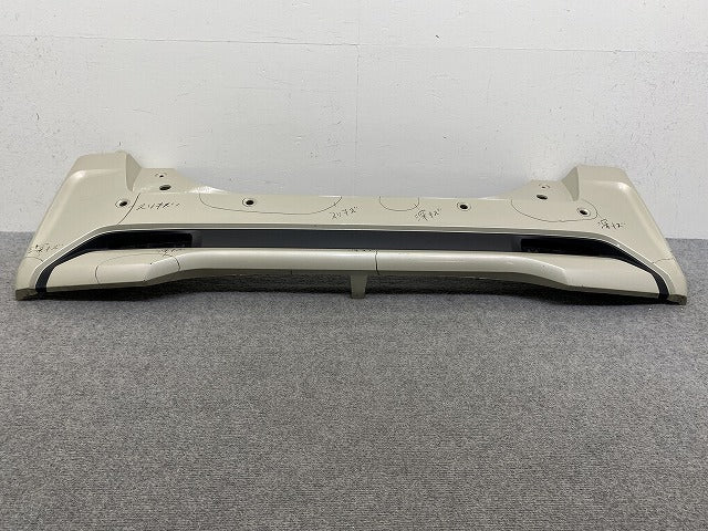 ルークス ハイウェイスター B44A/B45A/B47A/B48A 純正 リア バンパー 85022 7NA-0 フローズンバニラパール HAK 日産(143589)