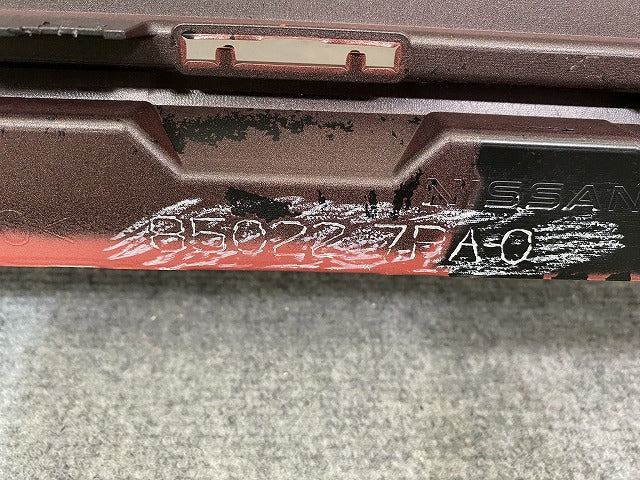サクラ/SAKURA B6AW 純正 リア バンパー 85022 7PA-0 ブロッサムピンク / ブラック 2トーン XKB 日産(143590)