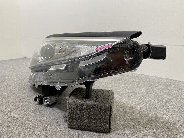 エスティマ 4型/最終型 50系/ACR50W/ACR55W/GSR50W/GSR55W AHR20W 純正 後期 右 ヘッドライト/ランプ LED 刻印80 28-236(143598)