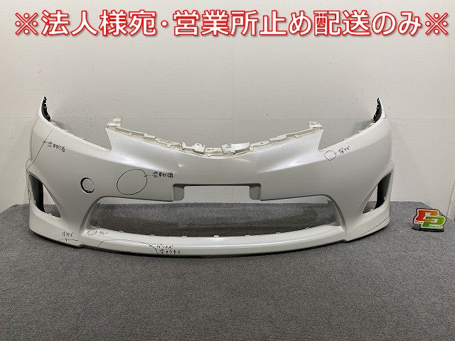 エスティマ アエラス 50系/ACR50W/ACR55W/GSR50W/GSR55W 純正 中期 フロント バンパー 52119-28F20/30 ホワイトパール 070(143656)