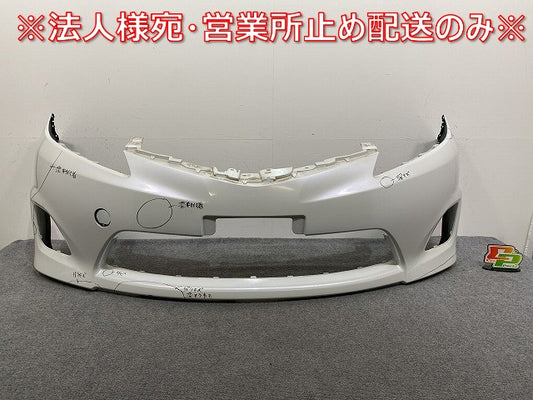 エスティマ アエラス 50系/ACR50W/ACR55W/GSR50W/GSR55W 純正 中期 フロント バンパー 52119-28F20/30 ホワイトパール 070(143656)