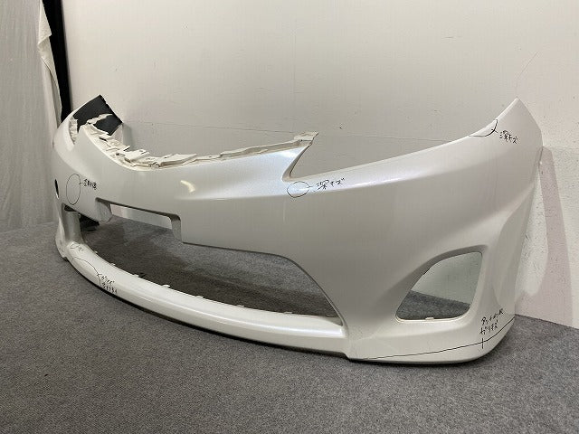 エスティマ アエラス 50系/ACR50W/ACR55W/GSR50W/GSR55W 純正 中期 フロント バンパー 52119-28F20/30 ホワイトパール 070(143656)