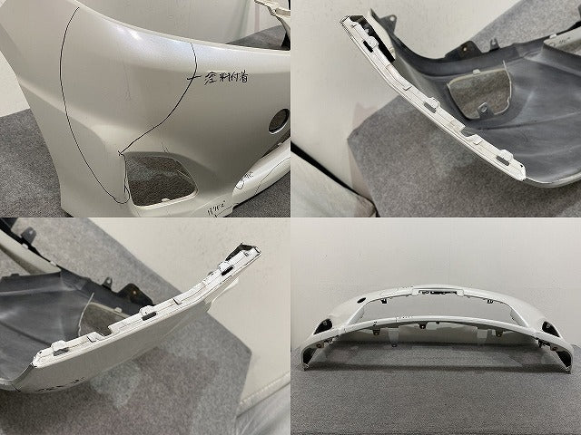 エスティマ アエラス 50系/ACR50W/ACR55W/GSR50W/GSR55W 純正 中期 フロント バンパー 52119-28F20/30 ホワイトパール 070(143656)