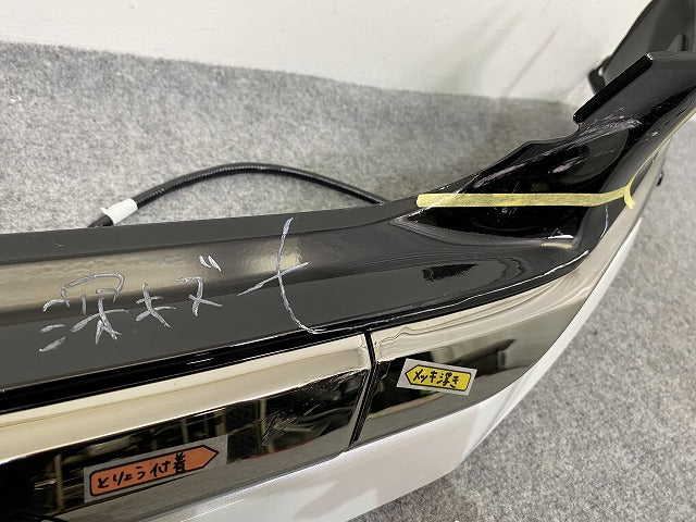 ヴェルファイア 40系/TAHA40W/TAHA45W ハイブリッド/AAHH40W/AAHH45W 純正 フロント スポイラー/モデリスタ 76082-AH420 パール (143657)