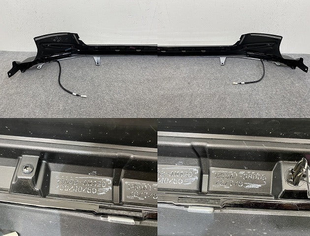 ヴェルファイア 40系/TAHA40W/TAHA45W ハイブリッド/AAHH40W/AAHH45W 純正 フロント スポイラー/モデリスタ 76082-AH420 パール (143657)