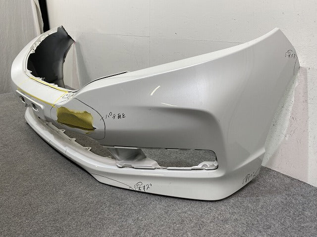 シャトル GK8/GK9 ハイブリッド/GP7/GP8 純正 後期 フロント バンパー 71101-TD4-J500 プラチナホワイトパール NH883P ホンダ(143670)