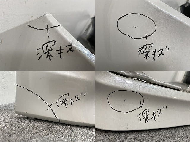 シャトル GK8/GK9 ハイブリッド/GP7/GP8 純正 後期 フロント バンパー 71101-TD4-J500 プラチナホワイトパール NH883P ホンダ(143670)