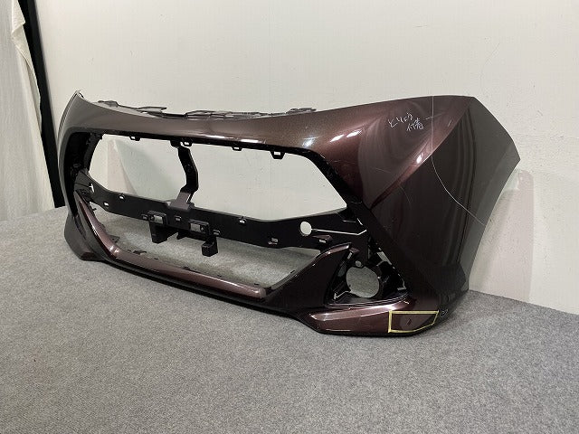 トール M900S/M910S 純正 前期 フロント バンパー 52119-B1370/80/B1300 プラムブラウンクリスタルマイカ R59 ダイハツ(143673)