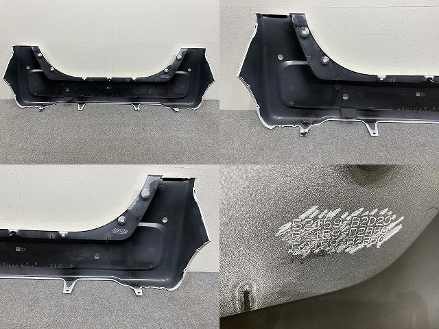 タント/シフォン LA600S/LA610S LA600F/LA610F 純正 リア バンパー 52159-B2D20 ホワイト W09 ダイハツ(143677)