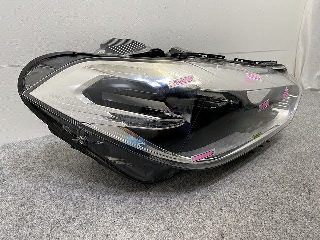 X2 F39 純正 前期 右 ヘッドライト/ランプ LED VALEO 63.11-8738188-04 BMW(143685)